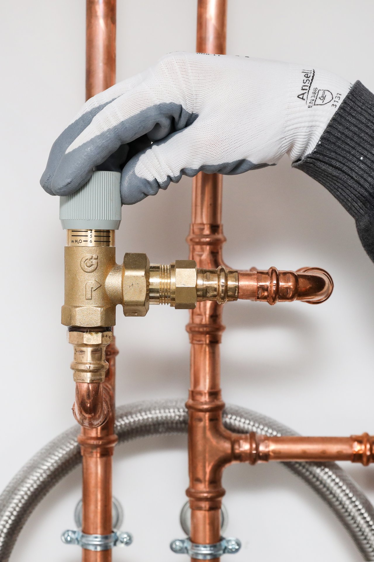 Vanne de pression cuivre — Savoir-faire NEXT Énergies